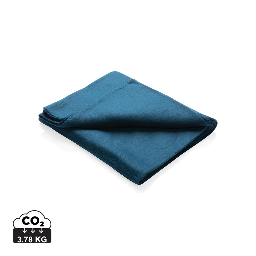 Couverture polaire personnalisée Bleu marine